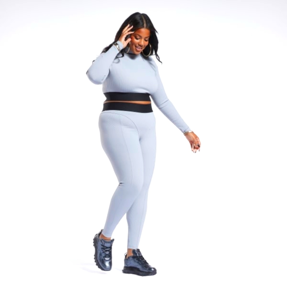 Cardi B Thick Rib Leggings (Plus Size)
